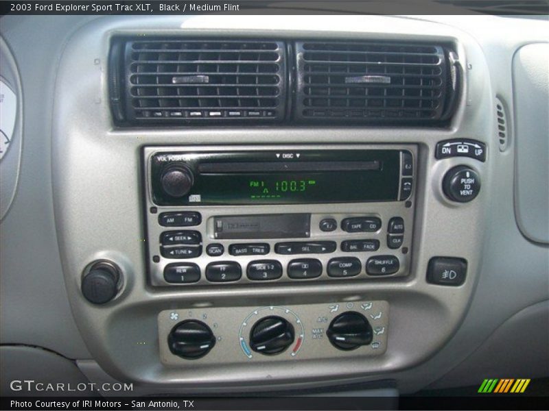 Black / Medium Flint 2003 Ford Explorer Sport Trac XLT