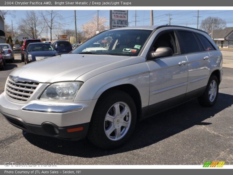 Bright Silver Metallic / Deep Jade/Light Taupe 2004 Chrysler Pacifica AWD