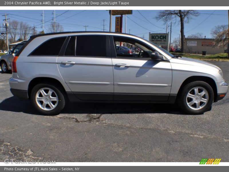 Bright Silver Metallic / Deep Jade/Light Taupe 2004 Chrysler Pacifica AWD