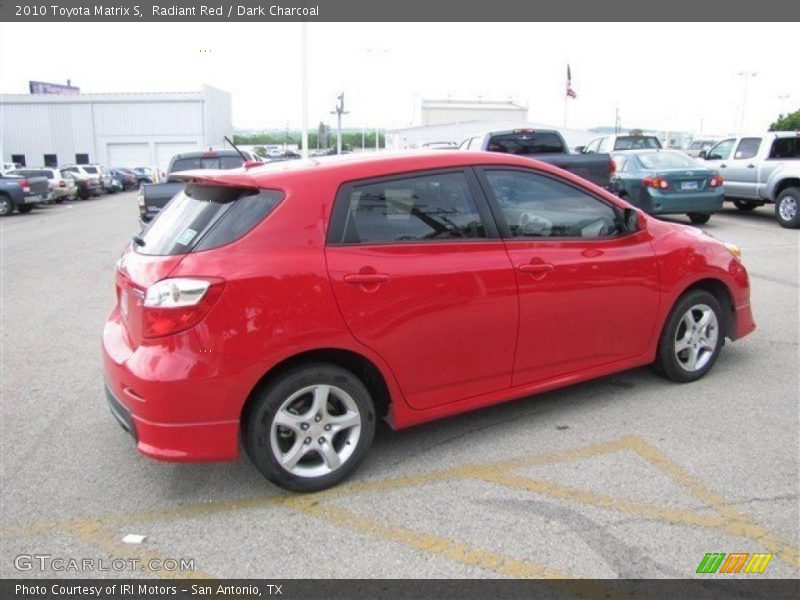 Radiant Red / Dark Charcoal 2010 Toyota Matrix S