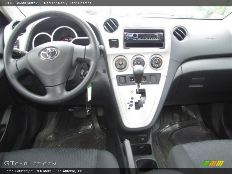 Radiant Red / Dark Charcoal 2010 Toyota Matrix S