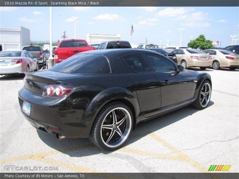 Sparkling Black Mica / Black 2010 Mazda RX-8 Sport