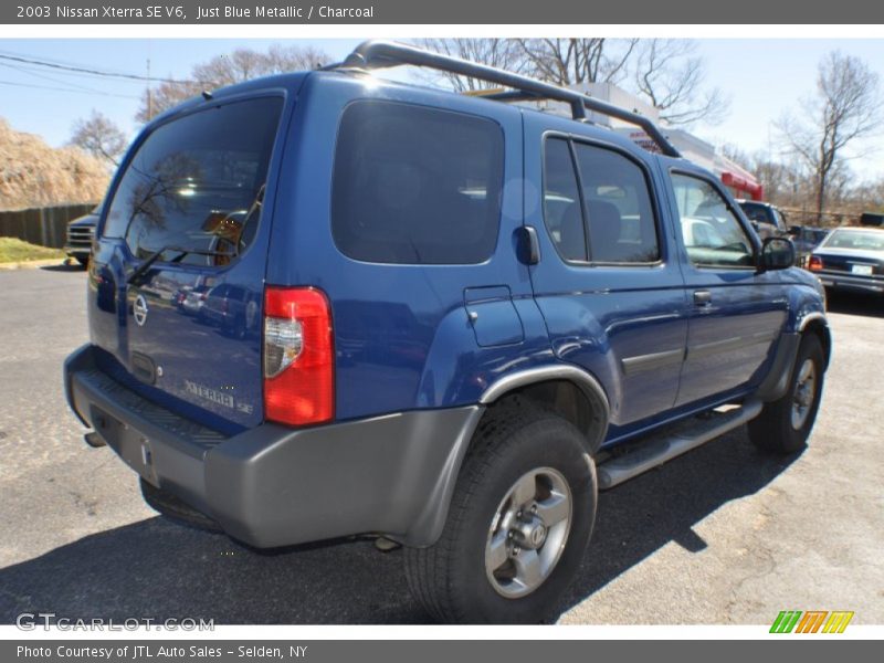 Just Blue Metallic / Charcoal 2003 Nissan Xterra SE V6