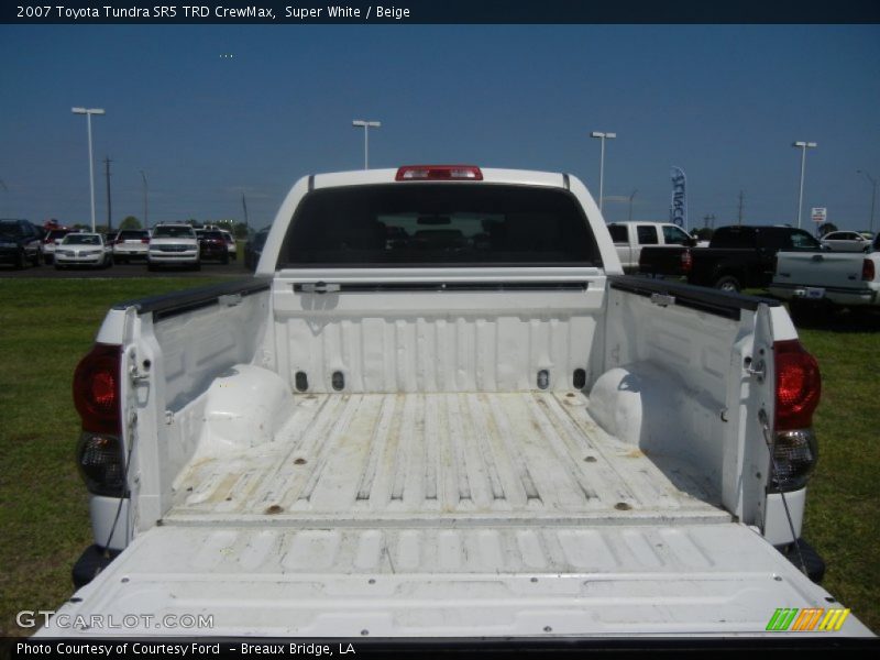 Super White / Beige 2007 Toyota Tundra SR5 TRD CrewMax