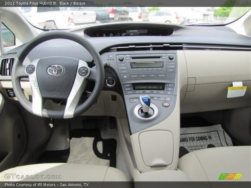 Black / Bisque 2011 Toyota Prius Hybrid III