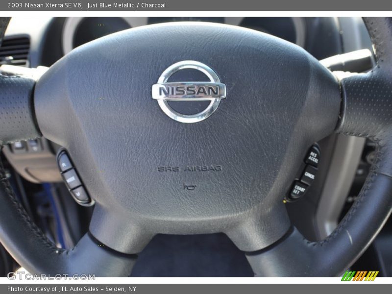 Just Blue Metallic / Charcoal 2003 Nissan Xterra SE V6