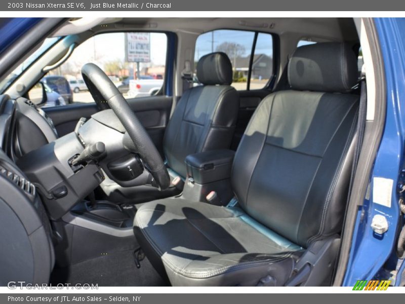 Just Blue Metallic / Charcoal 2003 Nissan Xterra SE V6
