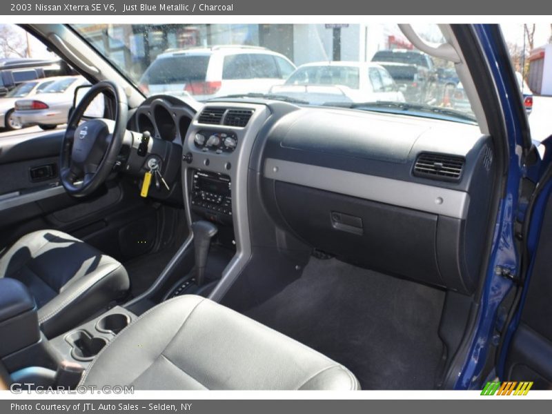 Just Blue Metallic / Charcoal 2003 Nissan Xterra SE V6