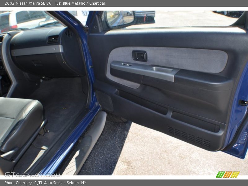 Just Blue Metallic / Charcoal 2003 Nissan Xterra SE V6