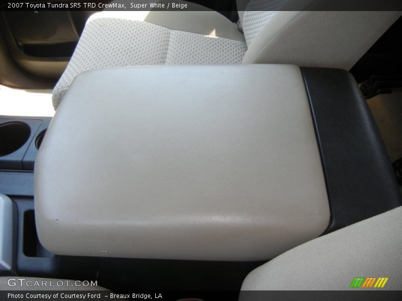 Super White / Beige 2007 Toyota Tundra SR5 TRD CrewMax