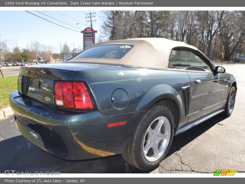  1999 Mustang V6 Convertible Dark Green Satin Metallic
