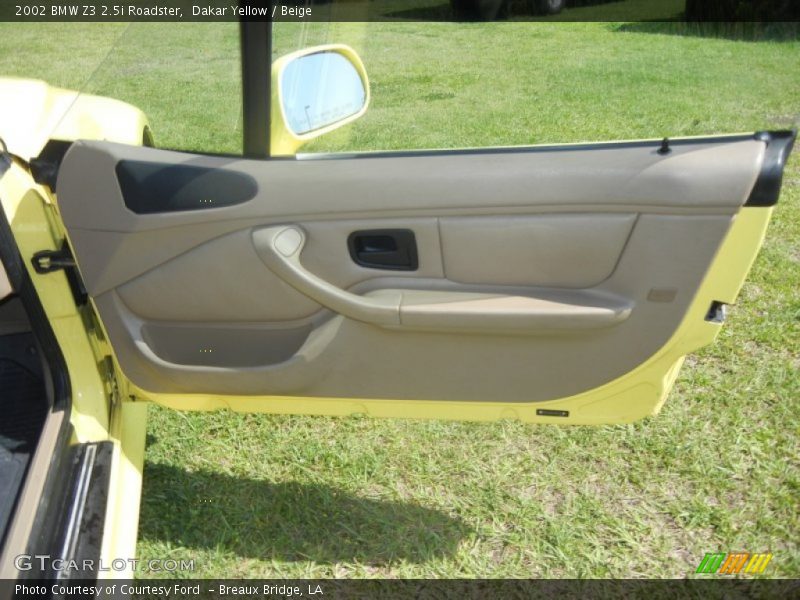 Door Panel of 2002 Z3 2.5i Roadster