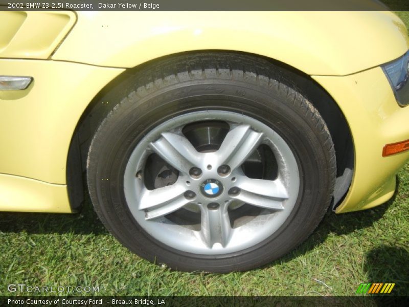  2002 Z3 2.5i Roadster Wheel