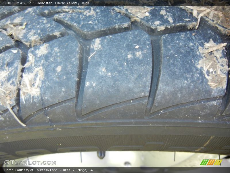 Dakar Yellow / Beige 2002 BMW Z3 2.5i Roadster