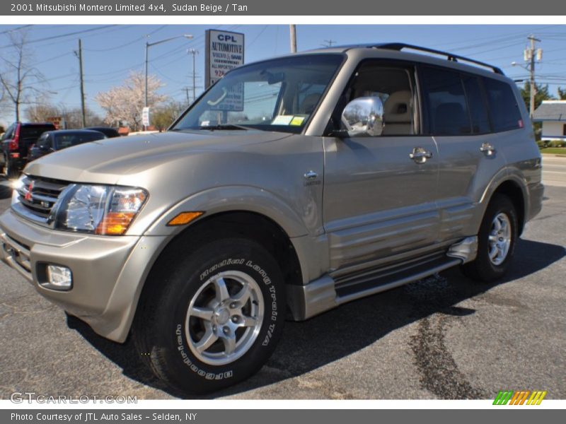 Sudan Beige / Tan 2001 Mitsubishi Montero Limited 4x4