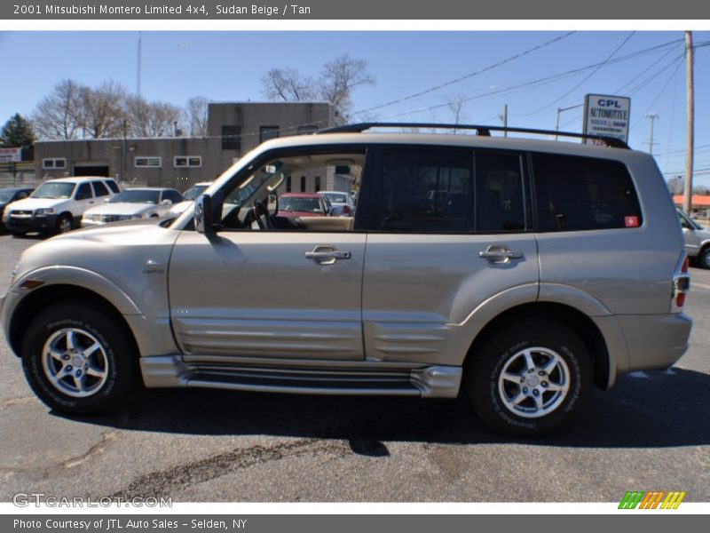 Sudan Beige / Tan 2001 Mitsubishi Montero Limited 4x4