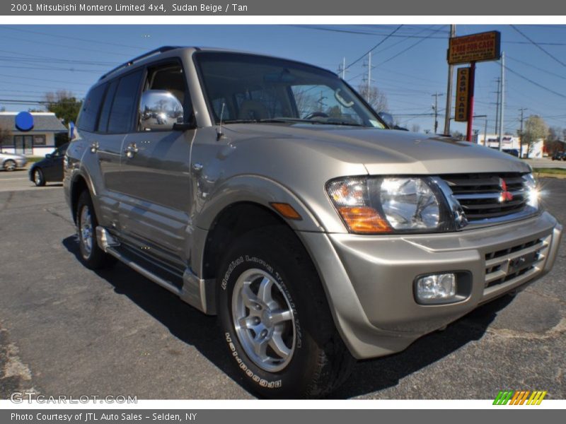 Sudan Beige / Tan 2001 Mitsubishi Montero Limited 4x4