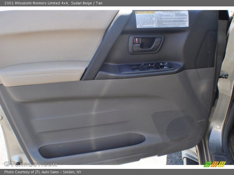 Sudan Beige / Tan 2001 Mitsubishi Montero Limited 4x4