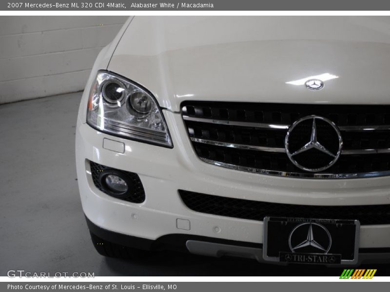 Alabaster White / Macadamia 2007 Mercedes-Benz ML 320 CDI 4Matic