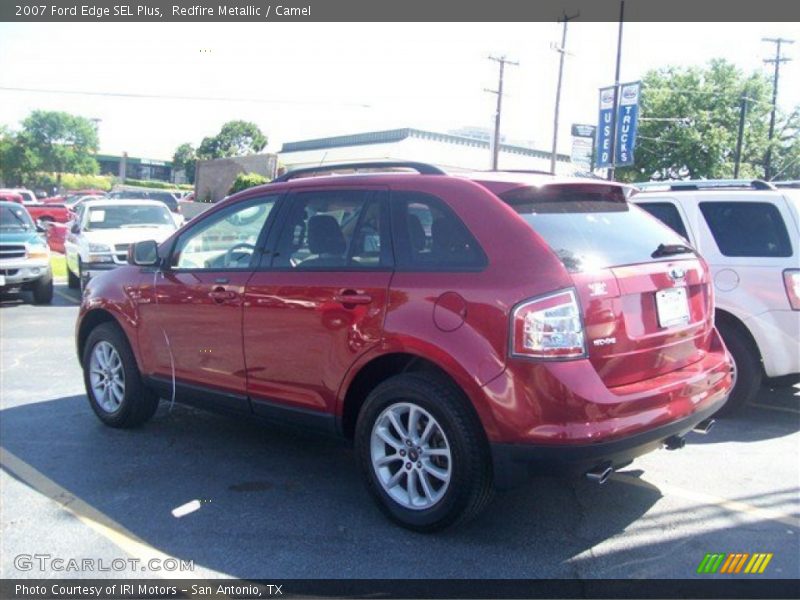 Redfire Metallic / Camel 2007 Ford Edge SEL Plus