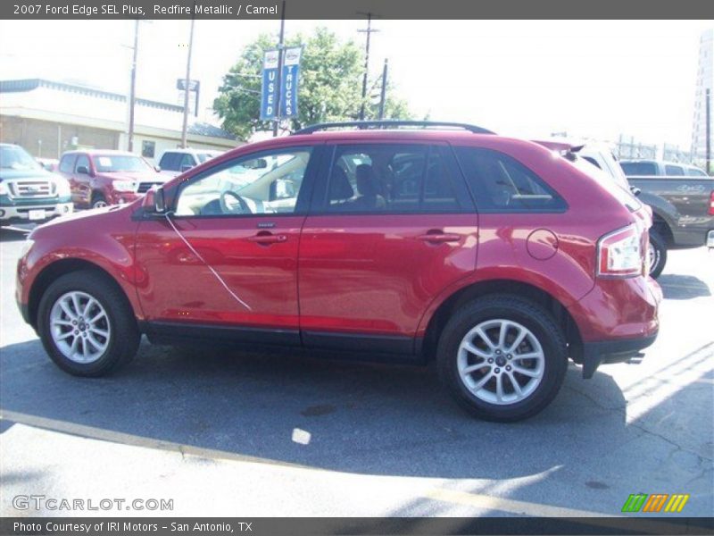 Redfire Metallic / Camel 2007 Ford Edge SEL Plus