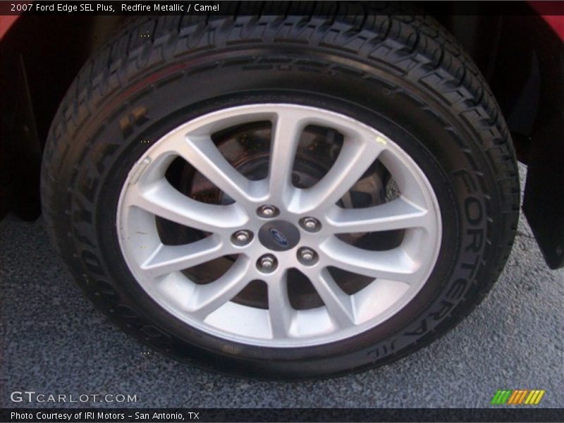 Redfire Metallic / Camel 2007 Ford Edge SEL Plus