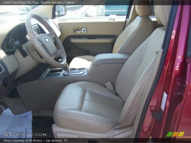 Redfire Metallic / Camel 2007 Ford Edge SEL Plus
