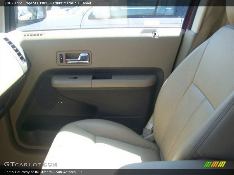 Redfire Metallic / Camel 2007 Ford Edge SEL Plus