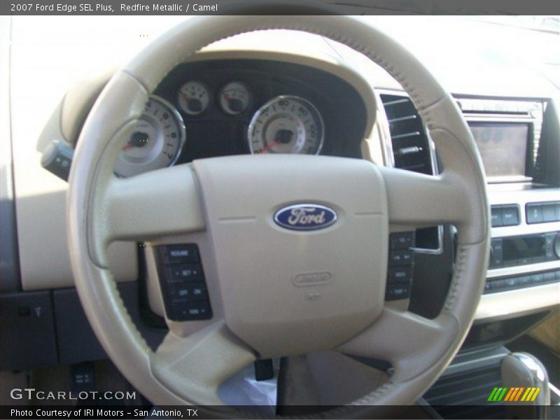 Redfire Metallic / Camel 2007 Ford Edge SEL Plus
