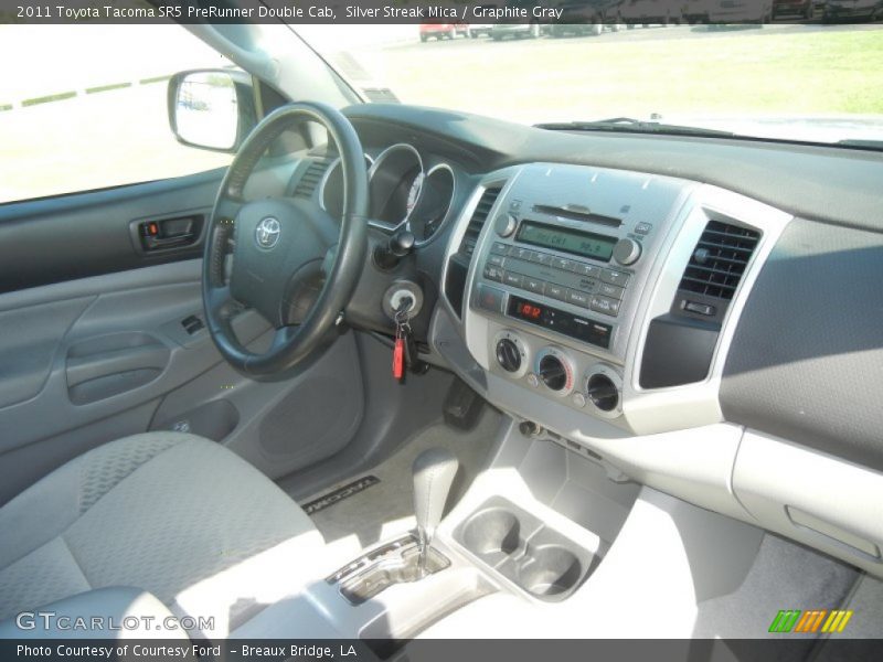 Silver Streak Mica / Graphite Gray 2011 Toyota Tacoma SR5 PreRunner Double Cab