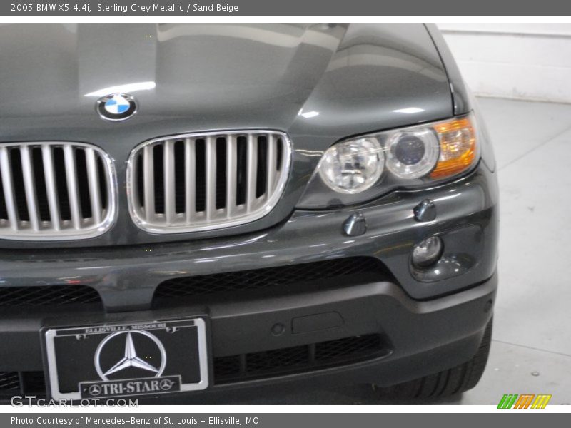 Sterling Grey Metallic / Sand Beige 2005 BMW X5 4.4i