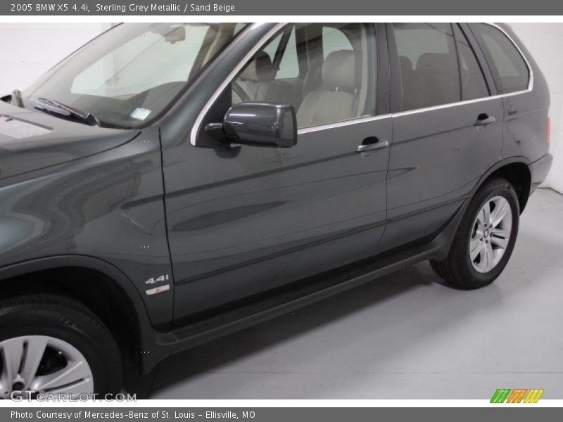Sterling Grey Metallic / Sand Beige 2005 BMW X5 4.4i