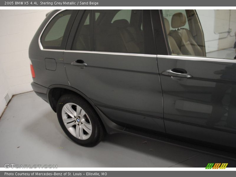 Sterling Grey Metallic / Sand Beige 2005 BMW X5 4.4i