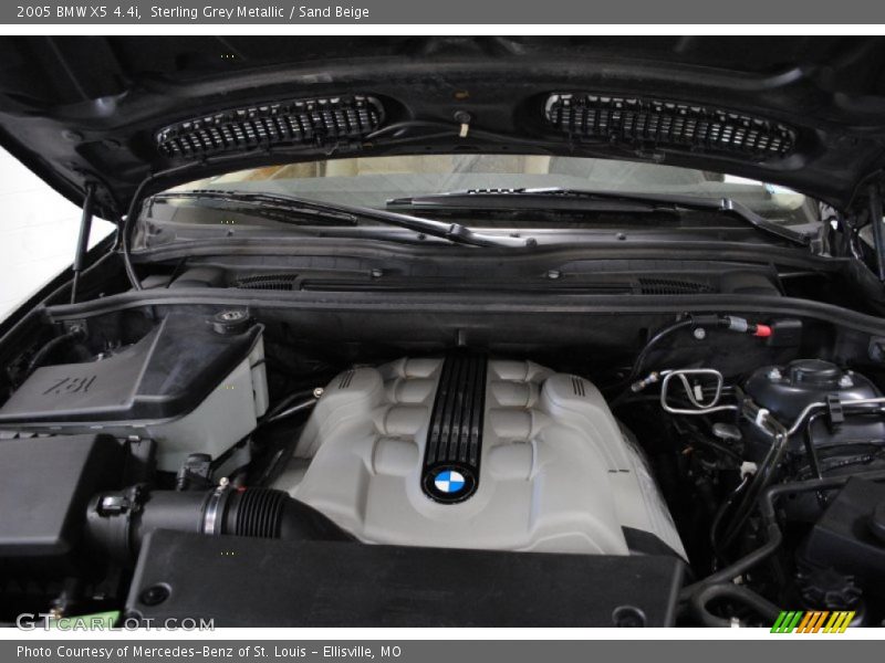 Sterling Grey Metallic / Sand Beige 2005 BMW X5 4.4i