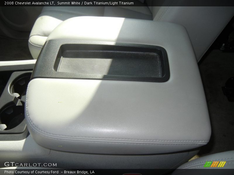 Summit White / Dark Titanium/Light Titanium 2008 Chevrolet Avalanche LT