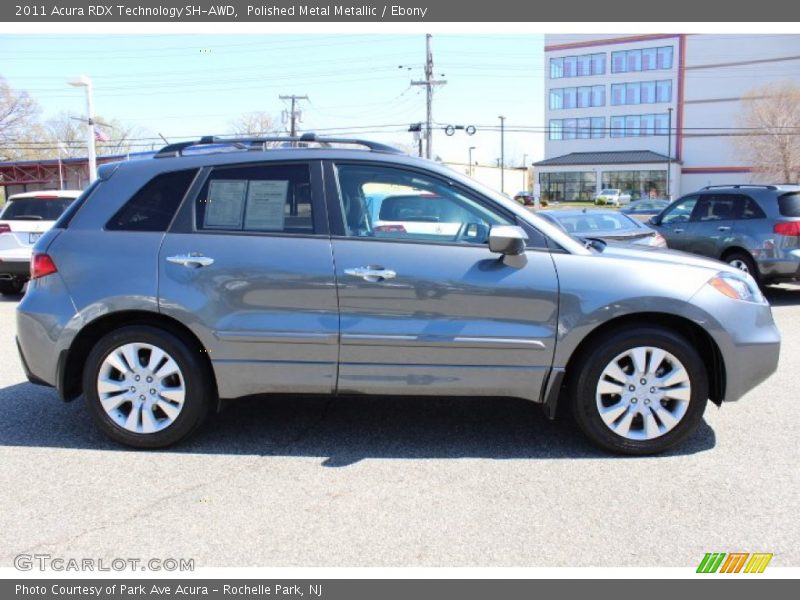 Polished Metal Metallic / Ebony 2011 Acura RDX Technology SH-AWD