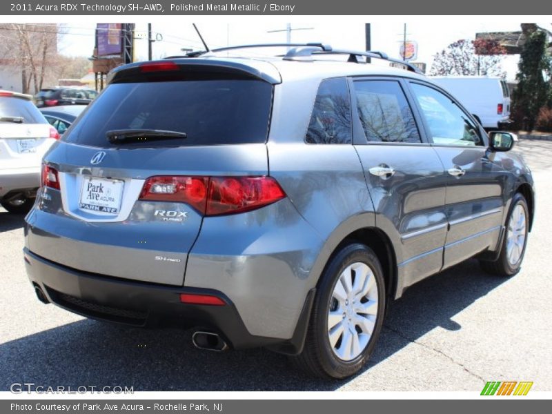 Polished Metal Metallic / Ebony 2011 Acura RDX Technology SH-AWD