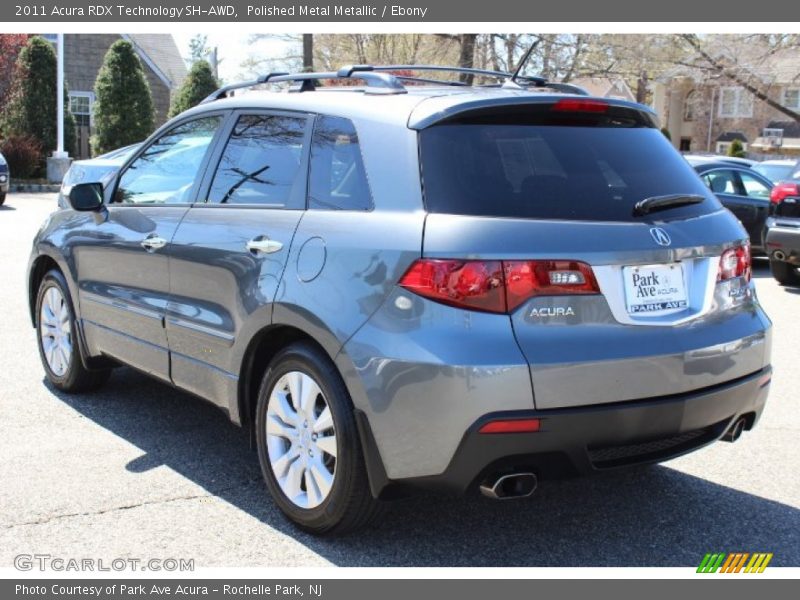 Polished Metal Metallic / Ebony 2011 Acura RDX Technology SH-AWD