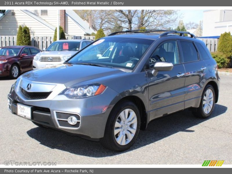 Polished Metal Metallic / Ebony 2011 Acura RDX Technology SH-AWD