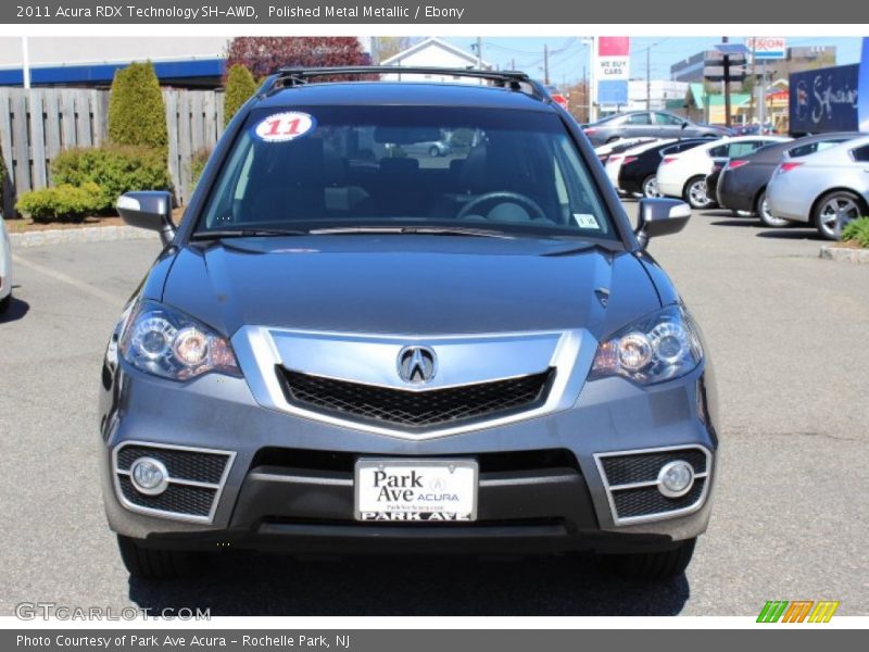 Polished Metal Metallic / Ebony 2011 Acura RDX Technology SH-AWD