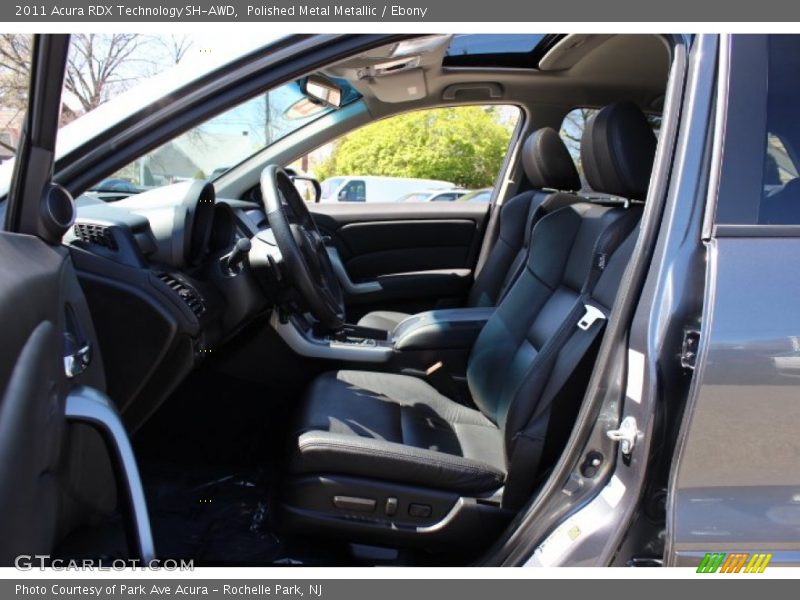 Polished Metal Metallic / Ebony 2011 Acura RDX Technology SH-AWD