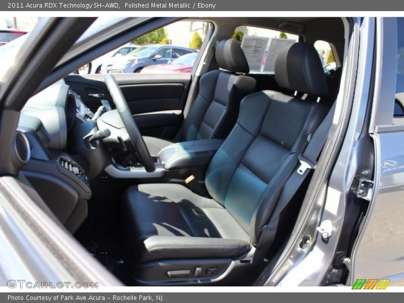 Polished Metal Metallic / Ebony 2011 Acura RDX Technology SH-AWD