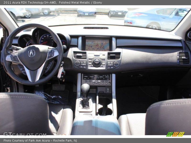 Polished Metal Metallic / Ebony 2011 Acura RDX Technology SH-AWD