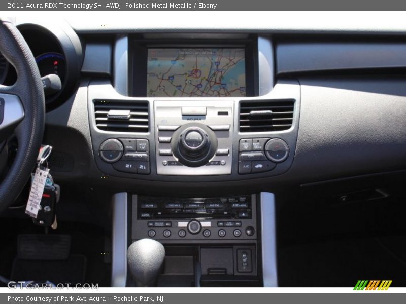 Polished Metal Metallic / Ebony 2011 Acura RDX Technology SH-AWD