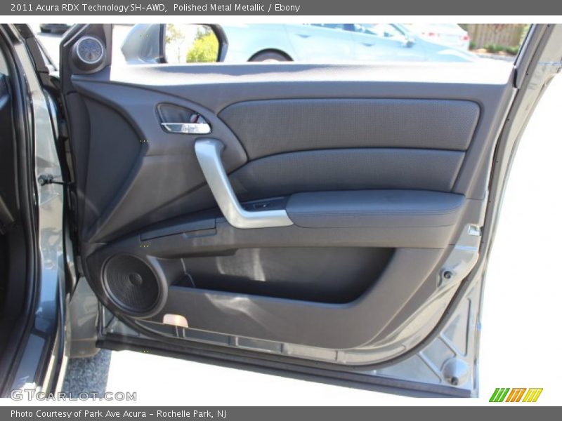 Polished Metal Metallic / Ebony 2011 Acura RDX Technology SH-AWD
