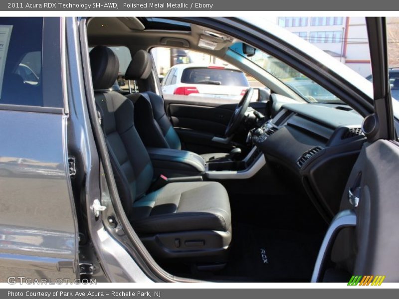 Polished Metal Metallic / Ebony 2011 Acura RDX Technology SH-AWD