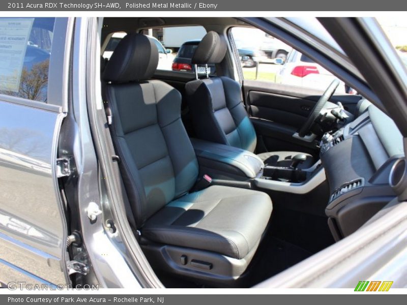 Polished Metal Metallic / Ebony 2011 Acura RDX Technology SH-AWD