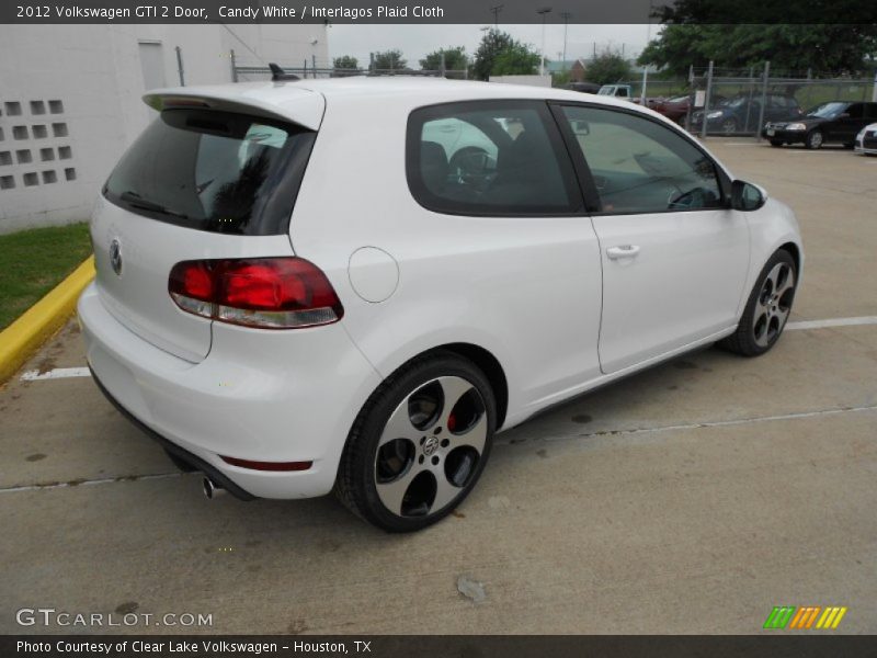 Candy White / Interlagos Plaid Cloth 2012 Volkswagen GTI 2 Door