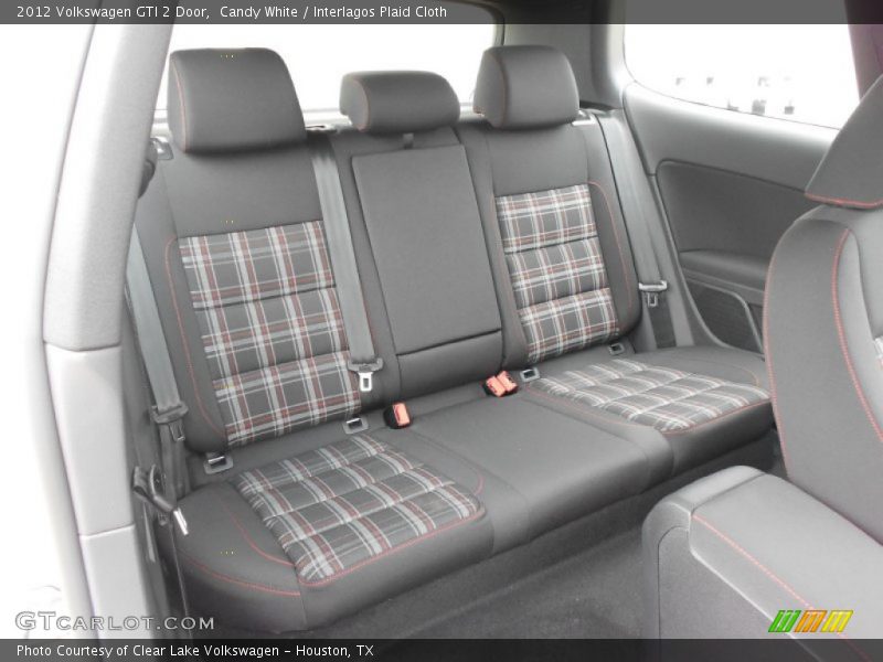 Candy White / Interlagos Plaid Cloth 2012 Volkswagen GTI 2 Door