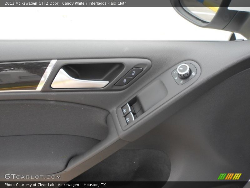 Candy White / Interlagos Plaid Cloth 2012 Volkswagen GTI 2 Door